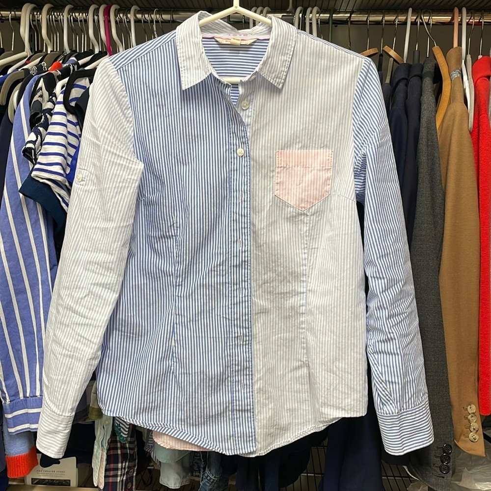 Brooks Brothers Multi Colored Pastel Button Down size 6